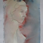 Alyssa - watercolor (6x11)